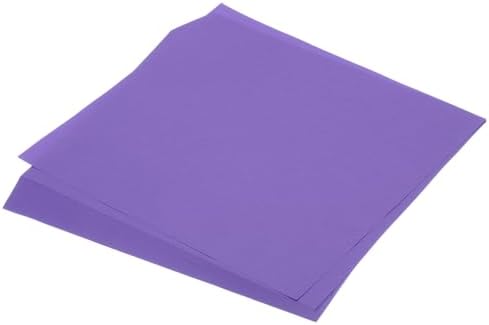 MECCANIXITY 100 Sheet Origami Paper Double Sided Deep Purple 10x10 Inch Square Sheet for Art Craft Project, Beginners, Gifts Decor by MECCANIXITY