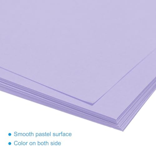 MECCANIXITY 50 Sheet Origami Paper Double Sided Light Purple 10x10 Inch Square Sheet for Art Craft Project, Beginners, Gifts Decor - Image 4