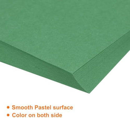 MECCANIXITY 75 Sheet Origami Paper Double Sided 6x6" Emerald Green - Image 4