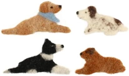 Wizardi Beginner Magnet Needle Felting Kit for Adults - Dog and Cat. Animal Felting Kit 8-12cm Long. Felting Tools. Wool Felting Supplies. Felt Crafts. Wool Felt. The Makerss - Image 5