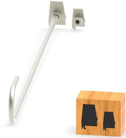 Branding Iron for Wood, Leather Branding Stamp 2Pcs Set (178#) by PKPKAUT