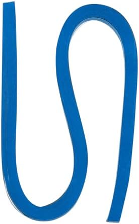PATIKIL 60pcs Metallic Quilling Strips Paper 5mm(3/16") x 54cm Origami Paper Quilling Kits for Adults Beginner Art DIY Craft Christmas, Blue by PATIKIL