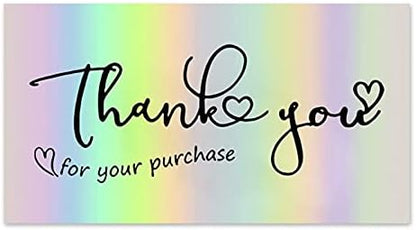 Greeting Cards Great Cards Gift Presents for Client Small Kits Cards for Small Business 50Pieces Fine Papercraft Greeting to Customers Thanks Cards Gift Cards (Color : C) by Unknown