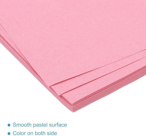 MECCANIXITY 50 Sheet Origami Paper Double Sided Cream Pink 11.7 x 8.3 Inch Square Sheet for Art Craft Project, Beginners, Gifts Decor - Image 4