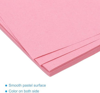 MECCANIXITY 50 Sheet Origami Paper Double Sided Cream Pink 11.7 x 8.3 Inch Square Sheet for Art Craft Project, Beginners, Gifts Decor - Image 4
