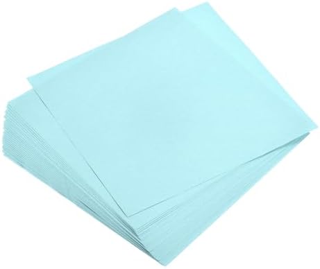 MECCANIXITY 200 Sheets 6x6 Inch(15x15cm) Origami Paper Double Sided Light Blue Square Sheet for Art Craft Project, Beginners, Gifts Decor by MECCANIXITY