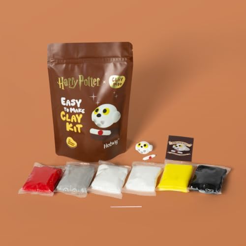 Hedwig Owl Clay Kit – Air Dry Foam Clay Craft for Adults & Teens - Image 4