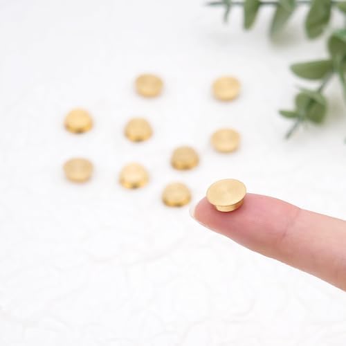 10Pcs Mini Metal Rotating Bearings for DIY Handmade Crafts Paper Cards Scrapbooking Cards 360°Rotation Smooth Spin Mechanism Spinner Jewelry Making Nail Decoration Rotating Tools - Image 6