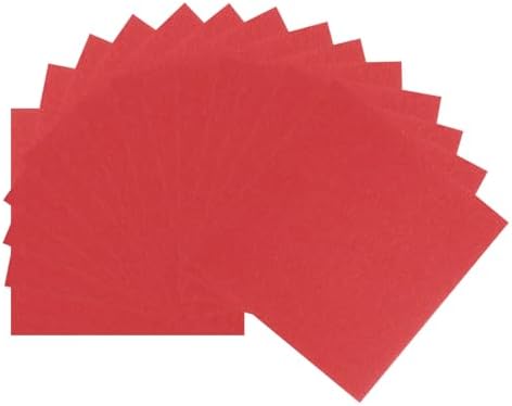 DMiotech 500 Sheets 2x2 Inch Origami Paper, Red Square Origami Paper Easy Fold Double Sided Paper for DIY Arts and Crafts by DMiotech