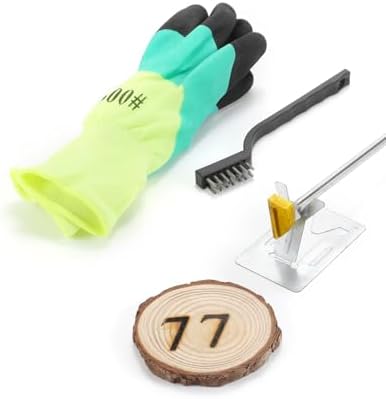 AIMOADO 1" Number 7 Branding Iron for Wood, Steak, Leather & Hats by AIMOADO