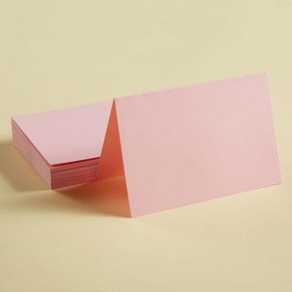 50 Pack Blank Folded Cardstock Cards, Pink, 5x7 - Image 3