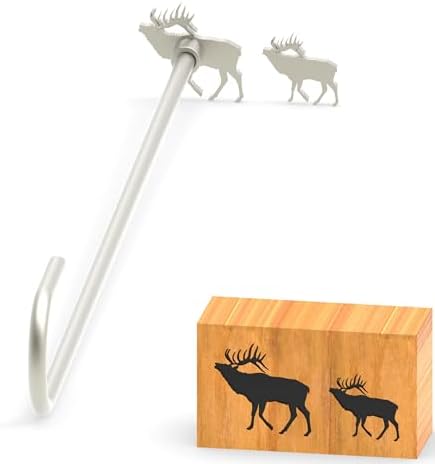 Branding Iron for Wood, Leather Branding Stamp 2Pcs Set (023#) by PKPKAUT