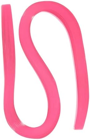 PATIKIL 120pcs Quilling Strips Paper 3/8"(10mm) 54cm Origami Paper Quilling Strip for Art DIY Hand Craft Christmas, Peach Pink by PATIKIL