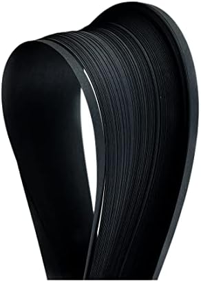ODETOJOY Black Quilling Paper Strips 10mm Single Color Quilling Strips 3/8inch Paper Filigree - Image 3