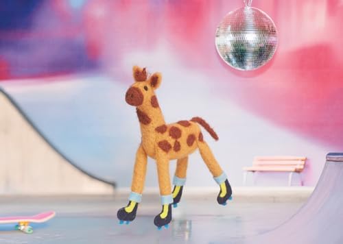 Simply Make Needle Felting Kit, Giraffe, Needle Felting Kit with Felting Needles and Felting Wool, Ideal Needle Felting Kits for Beginners, Fun DIY Craft Kit - Image 3