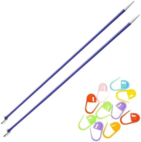 KnitPro Zing 10-Inch US 6 (4.0mm) Straight Single Point Knitting Needles by KnitPro