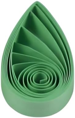 Pestal Green Tone Quilling Paper Strips 5mm Paper Quilling Stripsaer Set for Crafts Single Color Origami Paper Strips 0.2inch Paper Filigree Strips (Mint Green No.38) by ODETOJOY