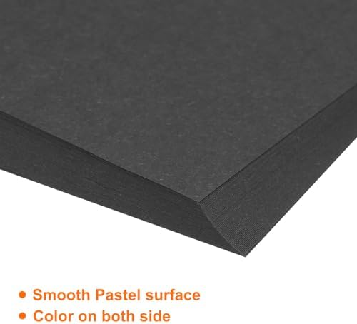 MECCANIXITY 75 Sheet Origami Paper Double Sided 6x6" Black - Image 4