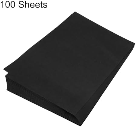 MECCANIXITY 100 Sheet Origami Paper Double Sided Black 8.3 x 5.8 Inch Square Sheet for Art Craft Project, Beginners, Gifts Decor - Image 3