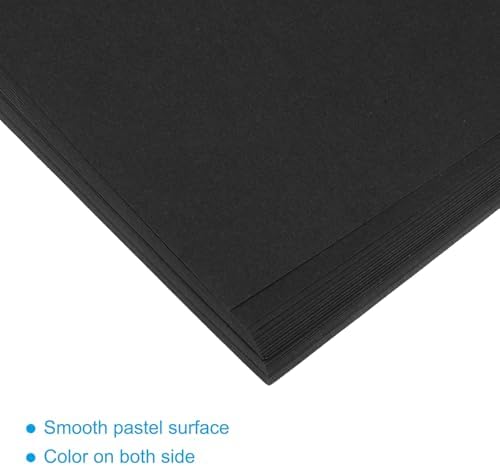 MECCANIXITY 50 Sheet Origami Paper Double Sided Black 8.3 x 5.8 Inch Square Sheet for Art Craft Project, Beginners, Gifts Decor - Image 4