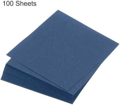 MECCANIXITY 100 Sheet Origami Paper Double Sided Navy Blue 4x4 Inch Square Sheet for Art Craft Project, Beginners, Gifts Decor - Image 3