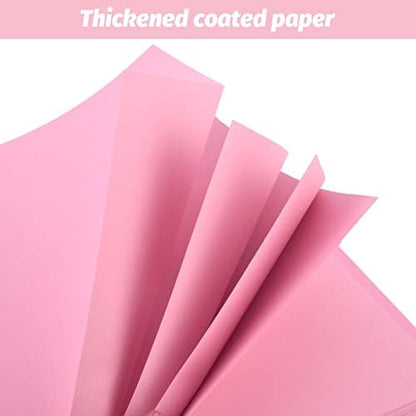 GOTIDEAL 12 x 12 Inch Scrapbook Album with 10 Metallic Markers, Pink - Image 5