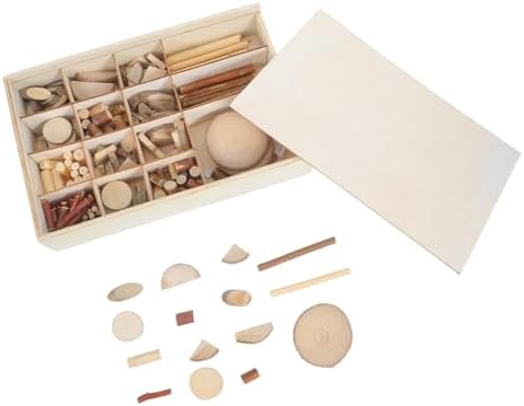 ARTIBETTER Wooden Craft Kits for Adults with Natural and Semicircular Wood Slices Unfinished DIY Wooden Craft Decoration Pieces for Ornament Making by ARTIBETTER