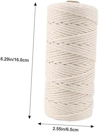 GOOHOCHY DIY Macrame Kit for Adults Complete Tapestry Material Set for Beginners with Beads and Rings for Wall Art and Plant Hangers - Image 2