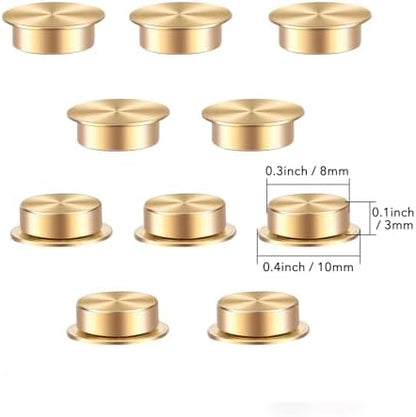300Pcs Mini Metal Rotating Bearings for DIY Handmade Crafts Paper Cards Scrapbooking Cards 360°Rotation Smooth Spin Mechanism Spinner Jewelry Making Nail Decoration Rotating Tools - Image 2