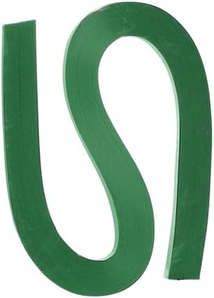 PATIKIL 120pcs Quilling Strips Paper 3/8"(10mm) 54cm Origami Paper Quilling Strip for Art DIY Hand Craft Christmas, Olive Green by PATIKIL
