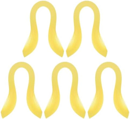PATIKIL Quilling Strips Paper 600pcs 1.5mm 39cm Origami Paper Quilling Kits for Art DIY Craft Christmas, Lemon Yellow by PATIKIL