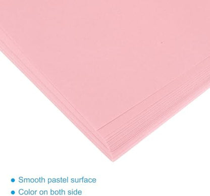 MECCANIXITY 50 Sheet Origami Paper Double Sided Light Pink 8.3 x 5.8 Inch Square Sheet for Art Craft Project, Beginners, Gifts Decor - Image 4