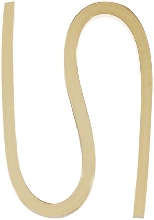 PATIKIL 60pcs Metallic Quilling Strips Paper 5mm(3/16") x 54cm Origami Paper Quilling Kits for Adults Beginner Art DIY Craft Christmas, Light Tan by PATIKIL