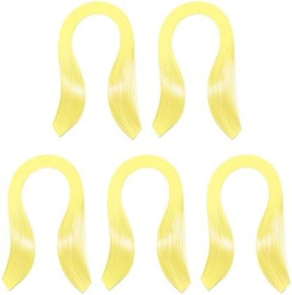 PATIKIL Quilling Strips Paper 600pcs 5mm 39cm Origami Paper Quilling Kits for Art DIY Craft Christmas, Yellow by PATIKIL