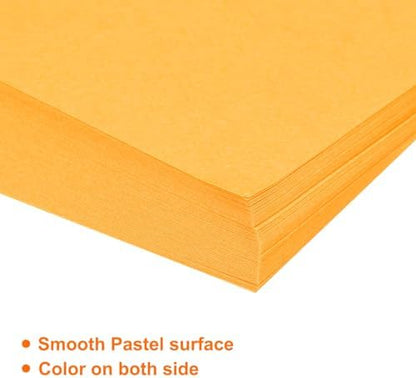 MECCANIXITY 75 Sheet Origami Paper Double Sided 6x6" Orange - Image 4