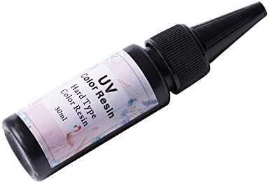 Set of 8x30ml UV Color Resin Multi-Colored High Transparency 8 Cute Colors No Mixing Non-Toxic Easy & Fast Usage for DIY Resin Crafts & Jewelry Making & Holiday Gifts - Image 4