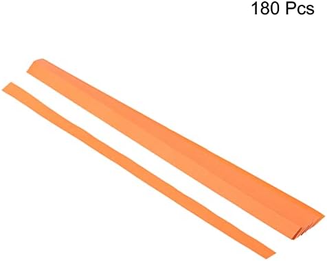 PATIKIL 180 Sheets Origami Stars Papers Double Sided Orange L24cm 10 Colors for Arts Crafts, DIY Gift Decor - Image 3