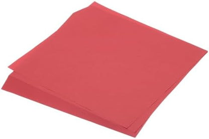 MECCANIXITY 100 Sheet Origami Paper Double Sided Bright Red 10x10 Inch Square Sheet for Art Craft Project, Beginners, Gifts Decor by MECCANIXITY
