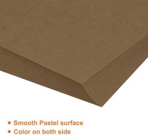 MECCANIXITY 75 Sheet Origami Paper Double Sided 6x6" Brown - Image 4
