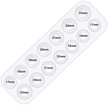 Woohome 15 PCS Resin Silicone Mould for Ring Bracelet Jewelry Casting With Plastic Droppers - DIY Epoxy Craft Making - Image 5