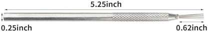 2Pack Clay Needle Tools, Wire Feather Texture Tool for Ceramic Polymer Pottery Clay Sculpting, Texturing, Modeling - Image 2
