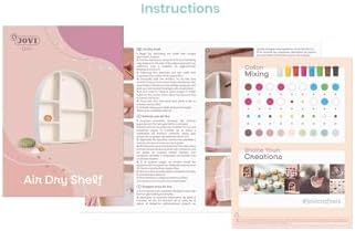Jovi - DIY Air Dry Kit - Shelf Gift Pottery Kit for Adults - Image 4