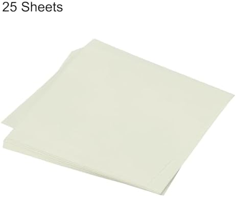 MECCANIXITY 25 Sheet Origami Paper Double Sided Cream White 5x5 Inch Square Sheet for Art Craft Project, Beginners, Gifts Decor - Image 3