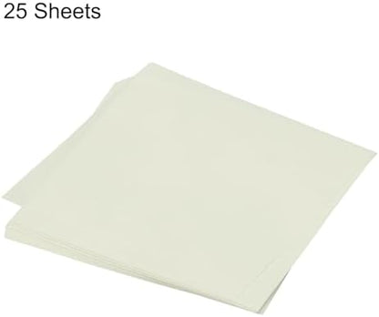 MECCANIXITY 25 Sheet Origami Paper Double Sided Cream White 10x10 Inch Square Sheet for Art Craft Project, Beginners, Gifts Decor - Image 3
