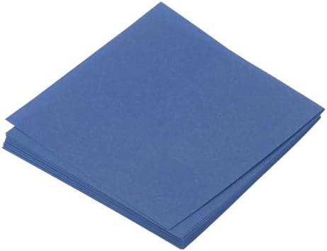 MECCANIXITY 25 Sheet Origami Paper Double Sided Navy Blue 2.5x2.5 Inch Square Sheet for Art Craft Project, Beginners, Gift Decoration by MECCANIXITY
