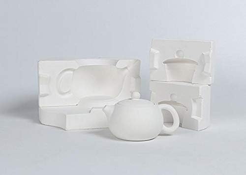 1Set Pottery Tools Ceramic Forming Mold Plaster Molds DIY Handmade Home Decor Supplies -Tea Pot Container, white - Image 4