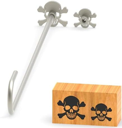 Branding Iron for Wood, Leather Branding Stamp 2Pcs Set (009#) by PKPKAUT