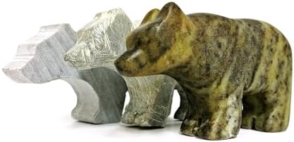 STUDIOSTONE CREATIVE DIY Arts & Crafts Carving Kit Kids Adults Bear Sculpture Soapstone - Image 5