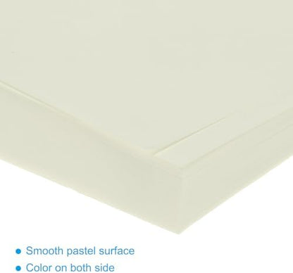 MECCANIXITY 100 Sheet Origami Paper Double Sided Cream White 10x10 Inch Square Sheet for Art Craft Project, Beginners, Gifts Decor - Image 4