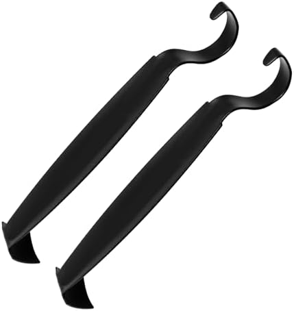 ZHMEINA Pottery Trimming Tools, Stainless Steel Pottery Tools, Double Ended Ceramic Tool for Clay and Ceramic Trim, Versatile Sharpened Trimming Tool Ceramics for Potterys and Clay Artists (2PCS) by Unknown